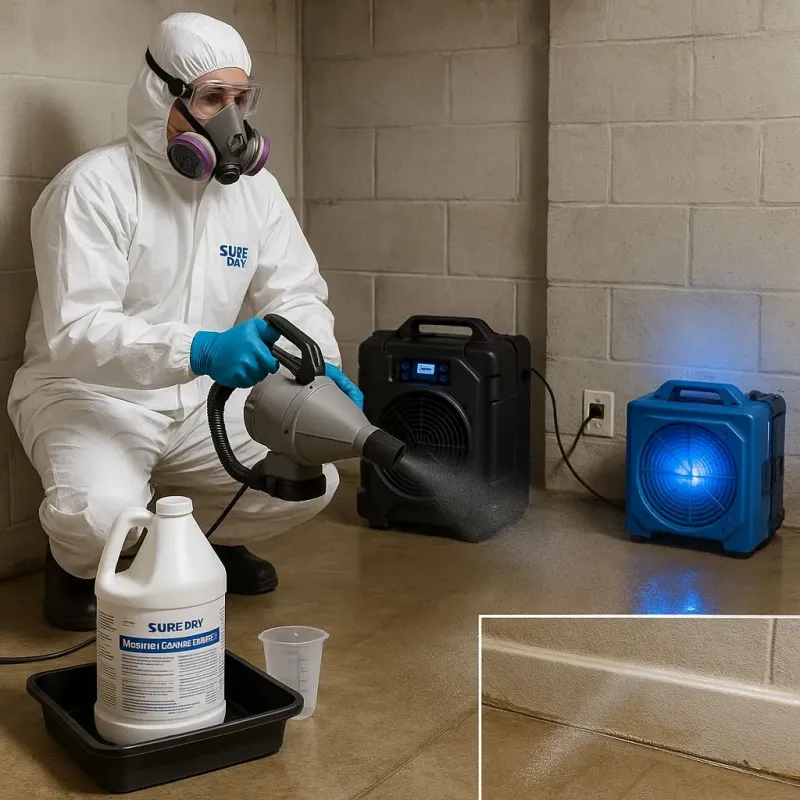 Sanitization and Odor Removal process in Rome, GA