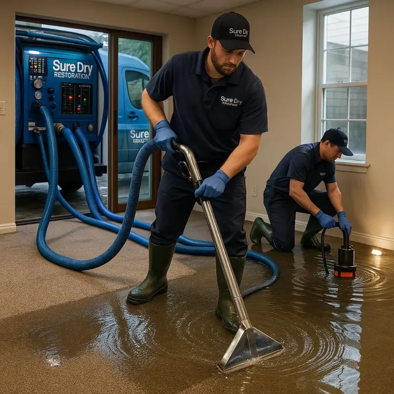 Water Extraction and Removal process in Rome, GA